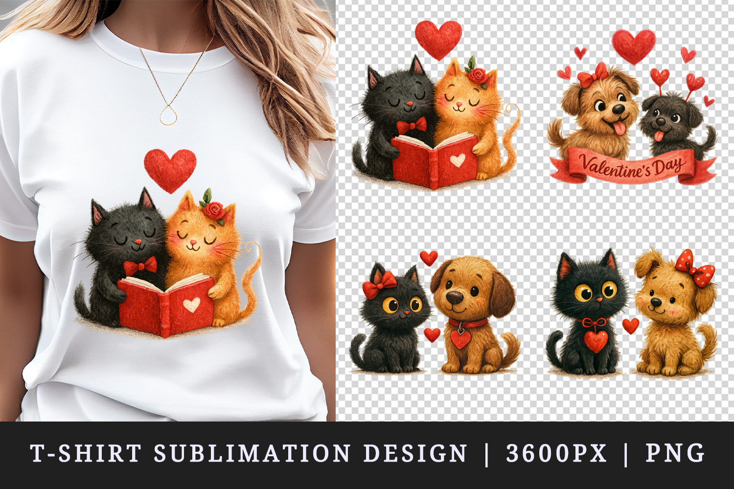 Valentine's Day t-shirt printable sublimation design png product image 1