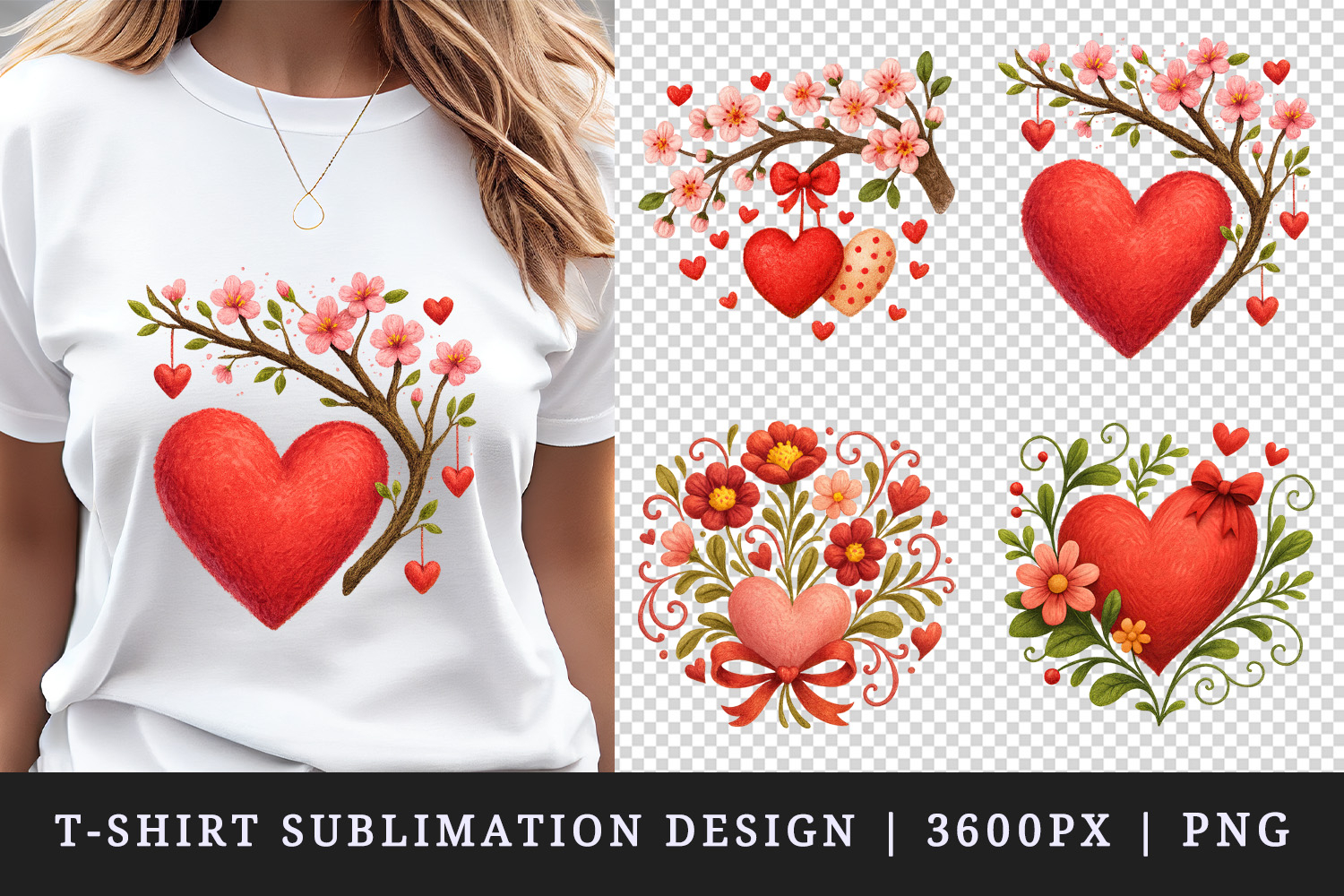 Valentine's Day t-shirt printable sublimation design png product image 1