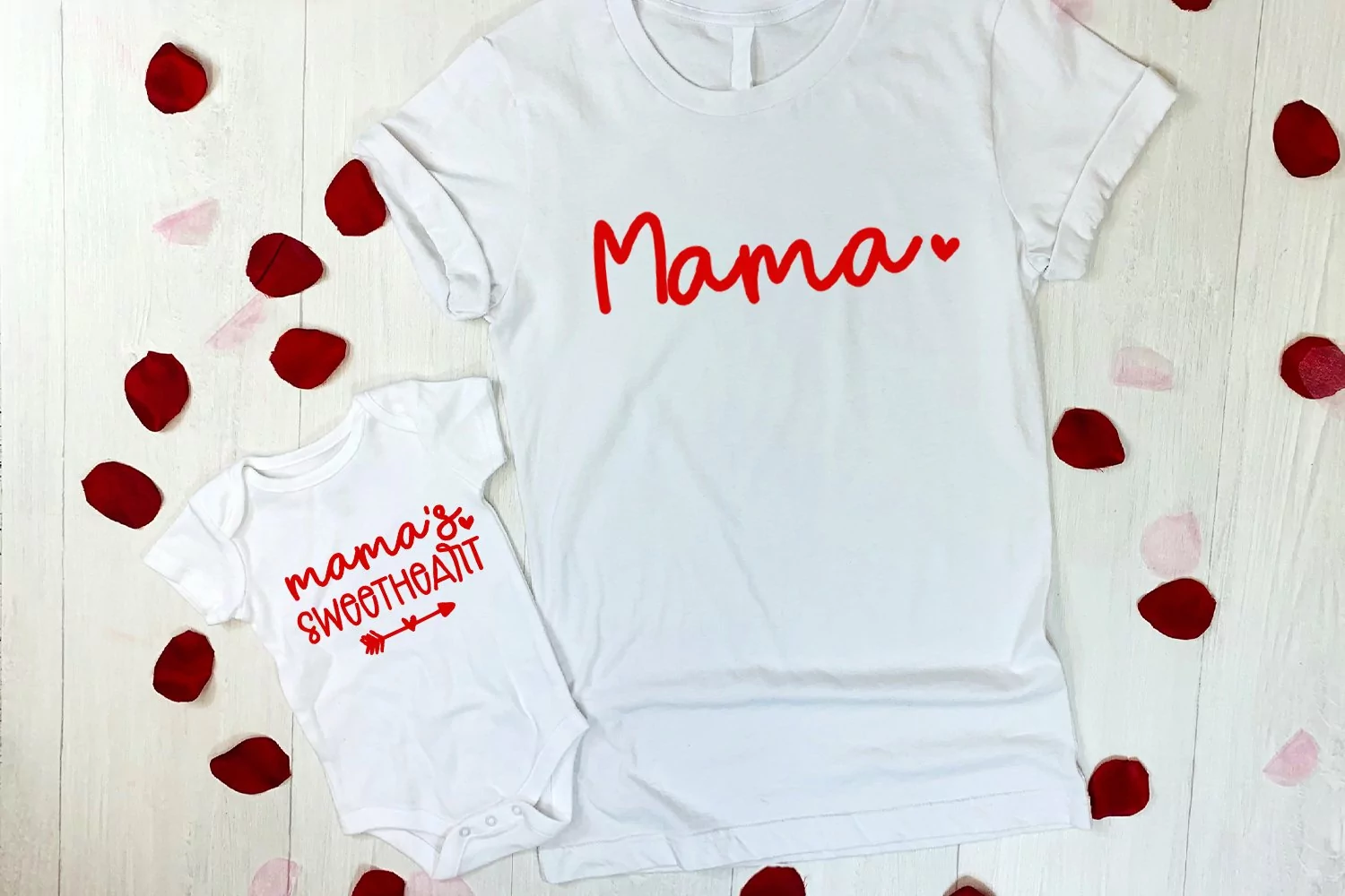 VALENTINES MATCHING SHIRTS MOM DAUGHTER PNG I VALENTINE MATCHING SHIRTS PNG
