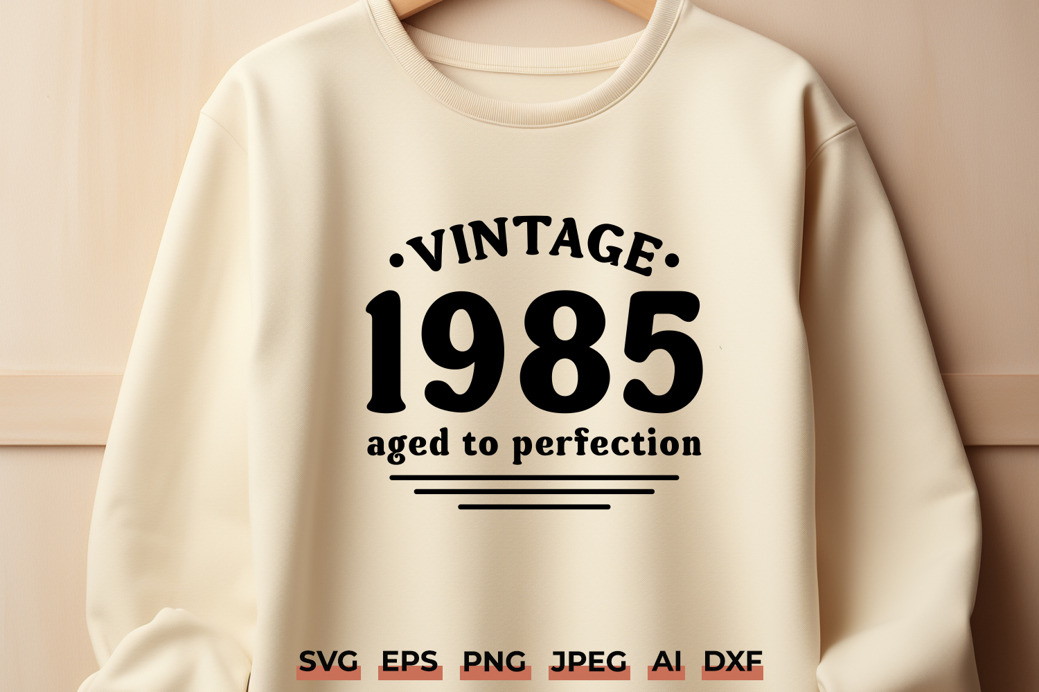 Vintage 1985 Aged to Perfection SVG | 40th Birthday Shirt product image 1