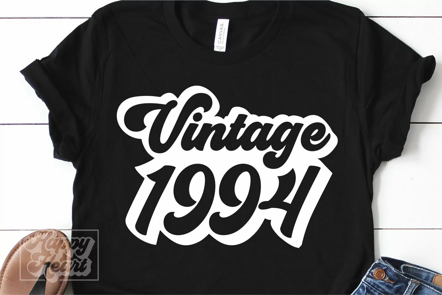 Vintage 1994 Retro SVG - Hello Thirty SVG - 30th Birthday product image 1