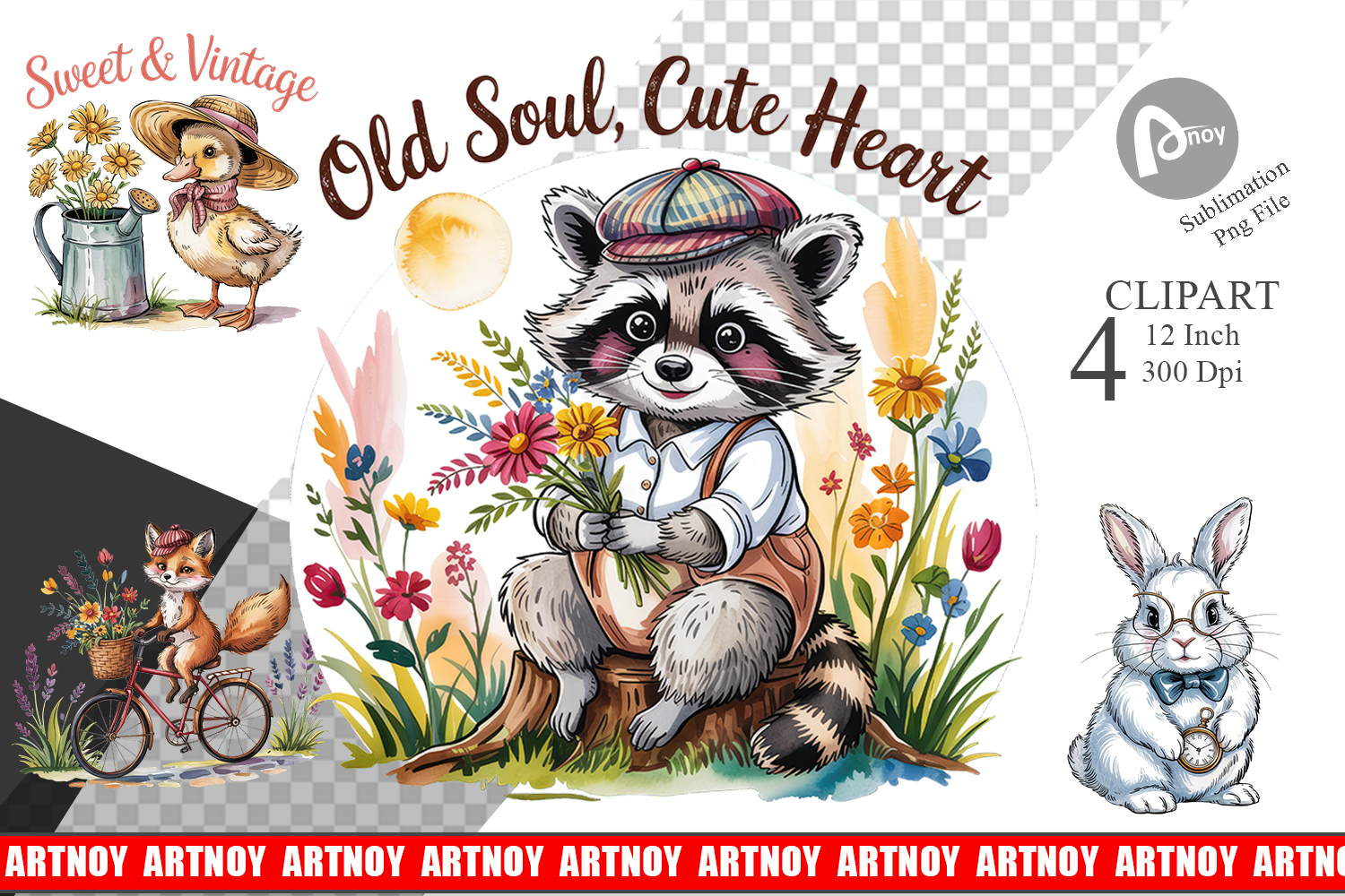 Vintage Animal Clipart product image 1