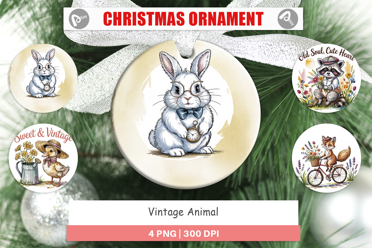Ornament Vintage Animal product image 1