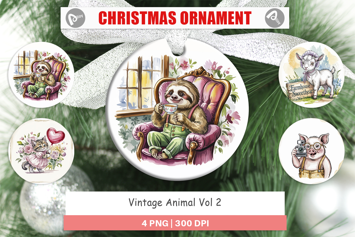 Ornament Vintage Animal product image 1