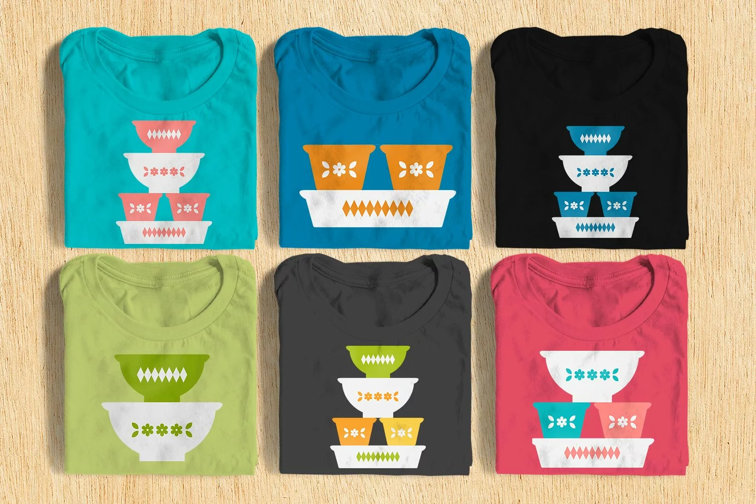 Vintage Glass Bakeware SVG File