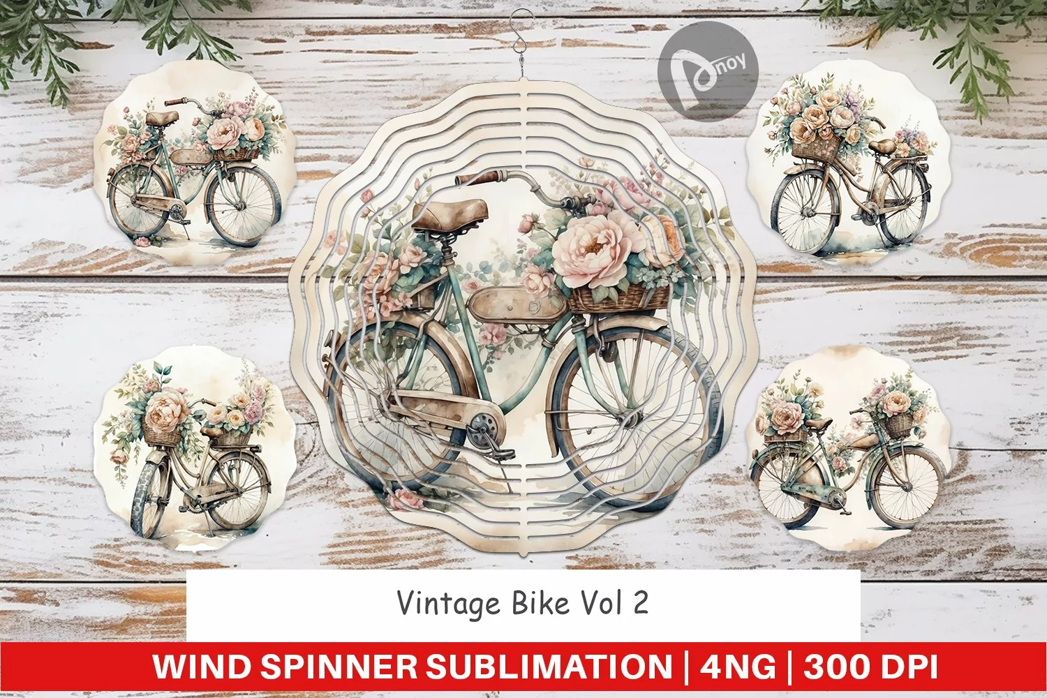 Wind Spinner Vintage Bike product image 1