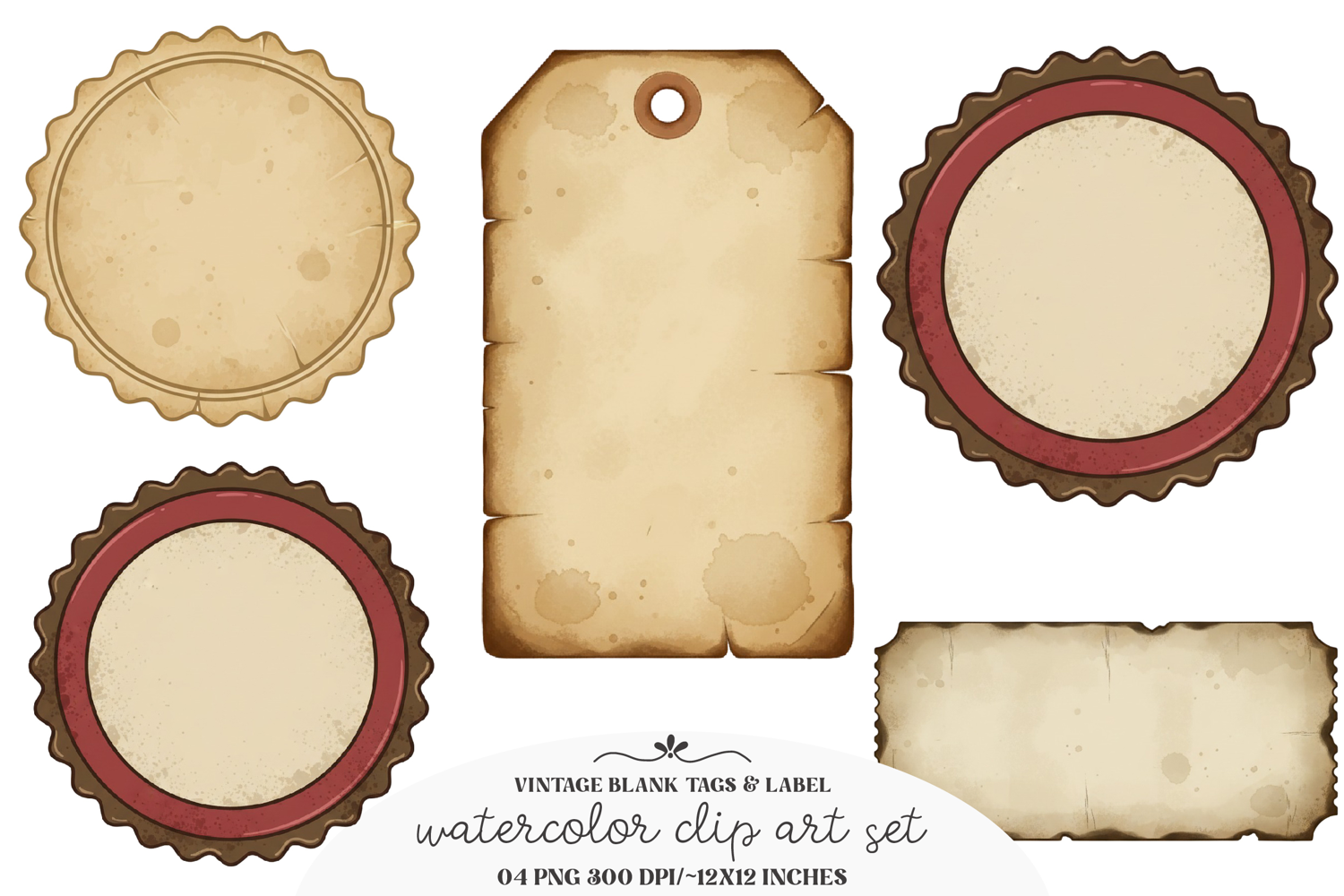 Vintage Banana Label Printable product image 1