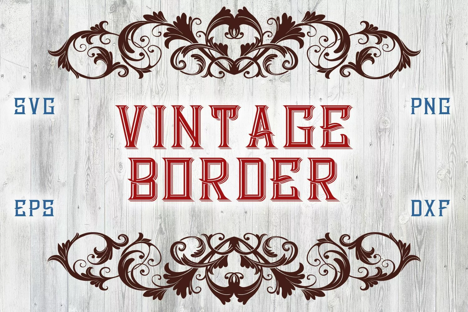 vintage border svg