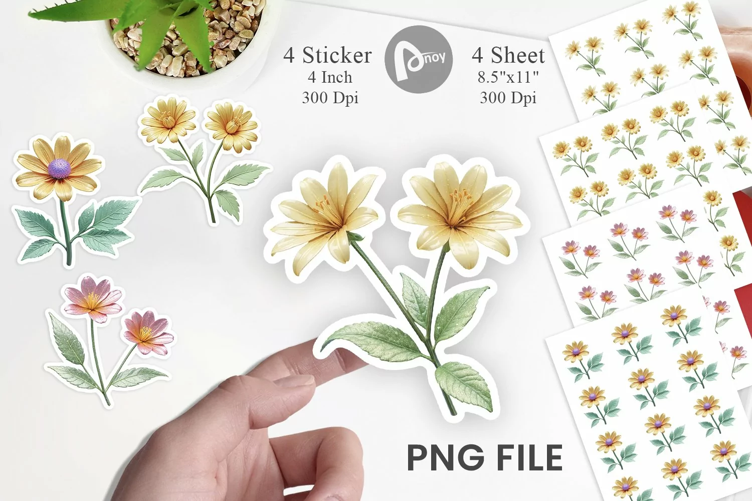 Sticker Vintage Botanical product image 1