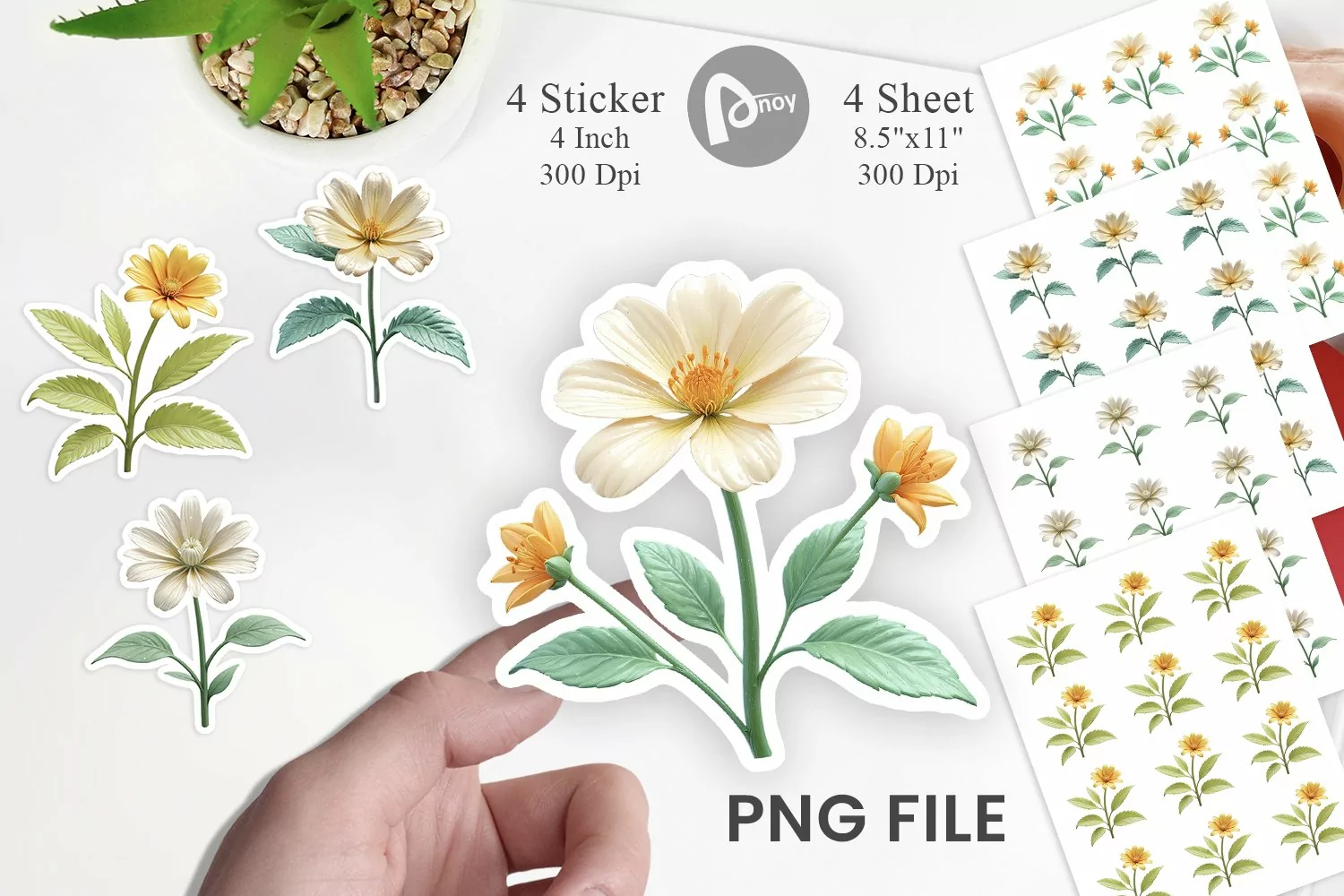 Sticker Vintage Botanical product image 1