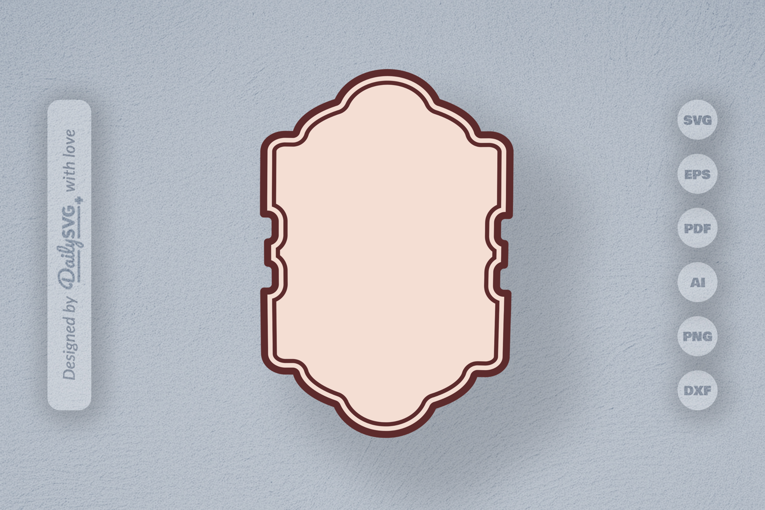Vintage Bottle Label SVG product image 1