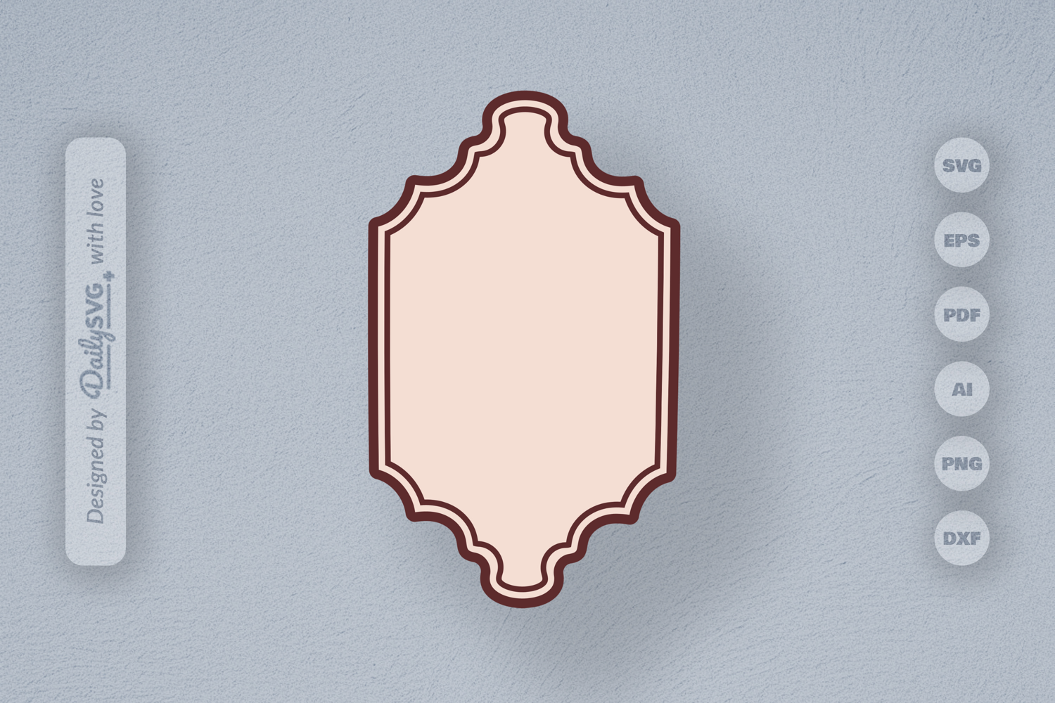 Vintage Bottle Label SVG product image 1
