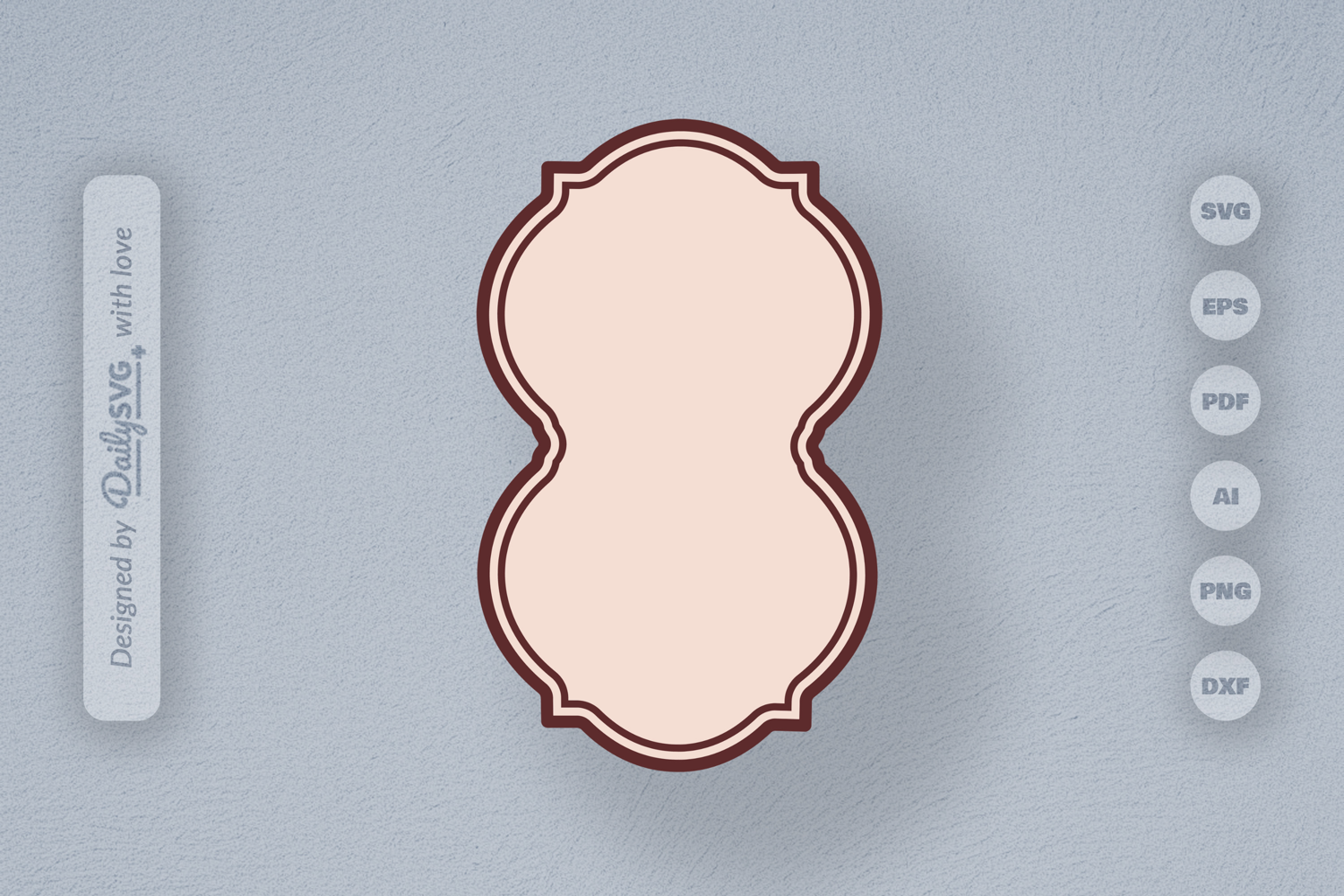 Vintage Bottle Label SVG product image 1