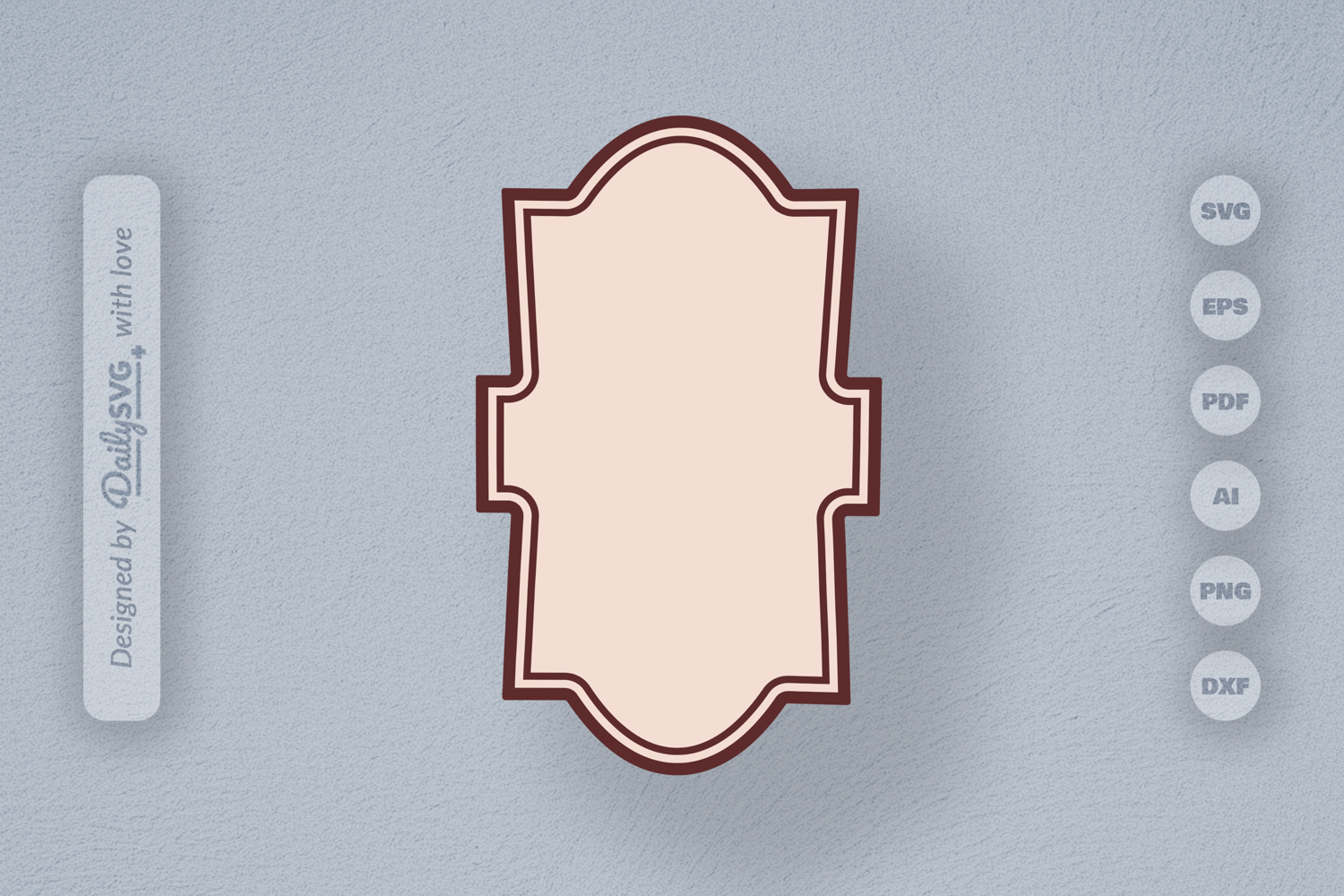 Vintage Bottle Label SVG product image 1