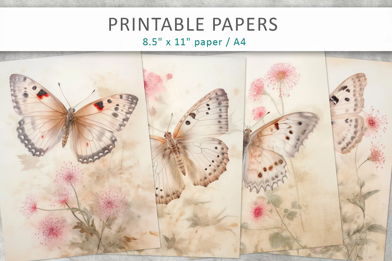 Butterfly Journal Pages product image 1
