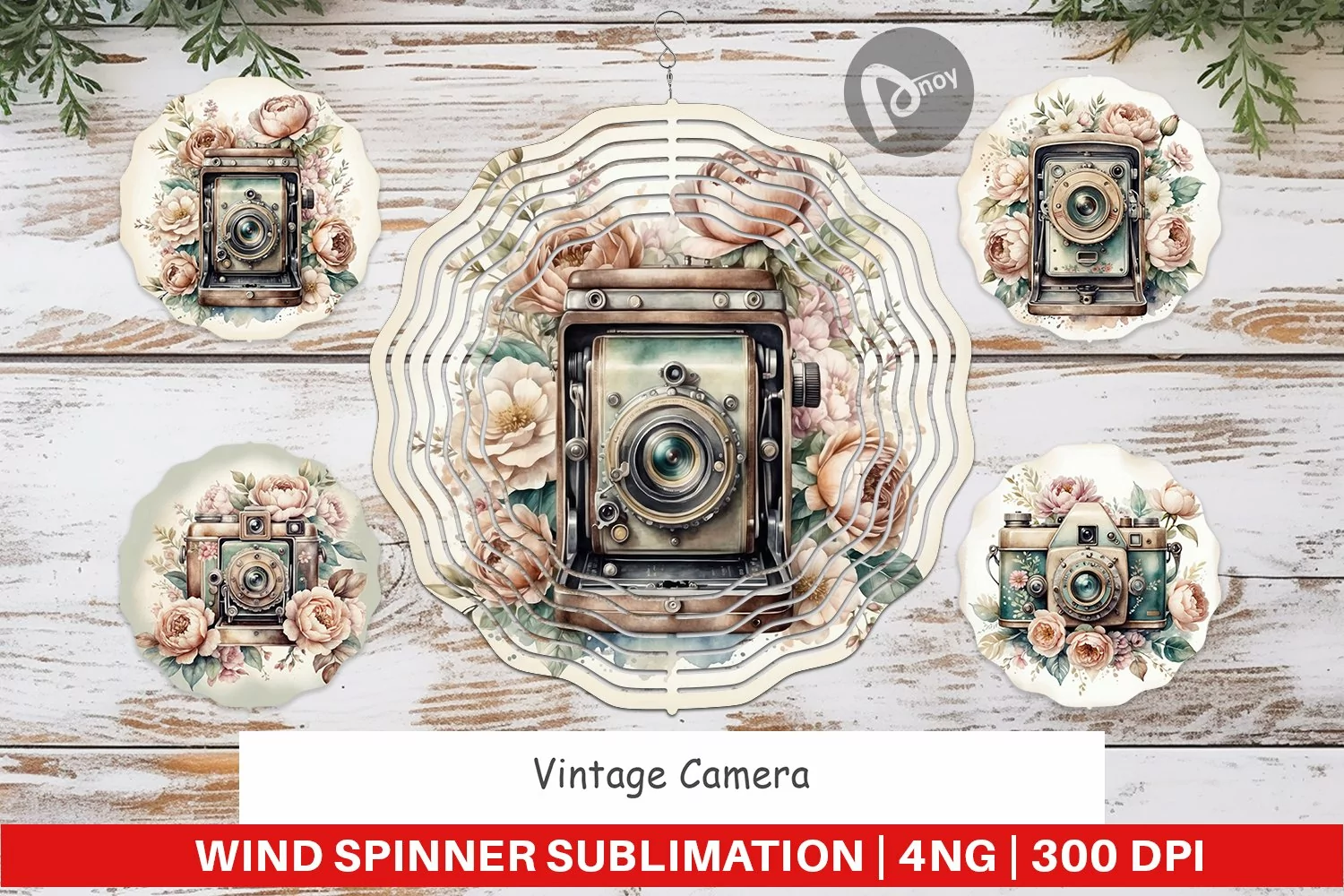 Wind Spinner Vintage Camera product image 1