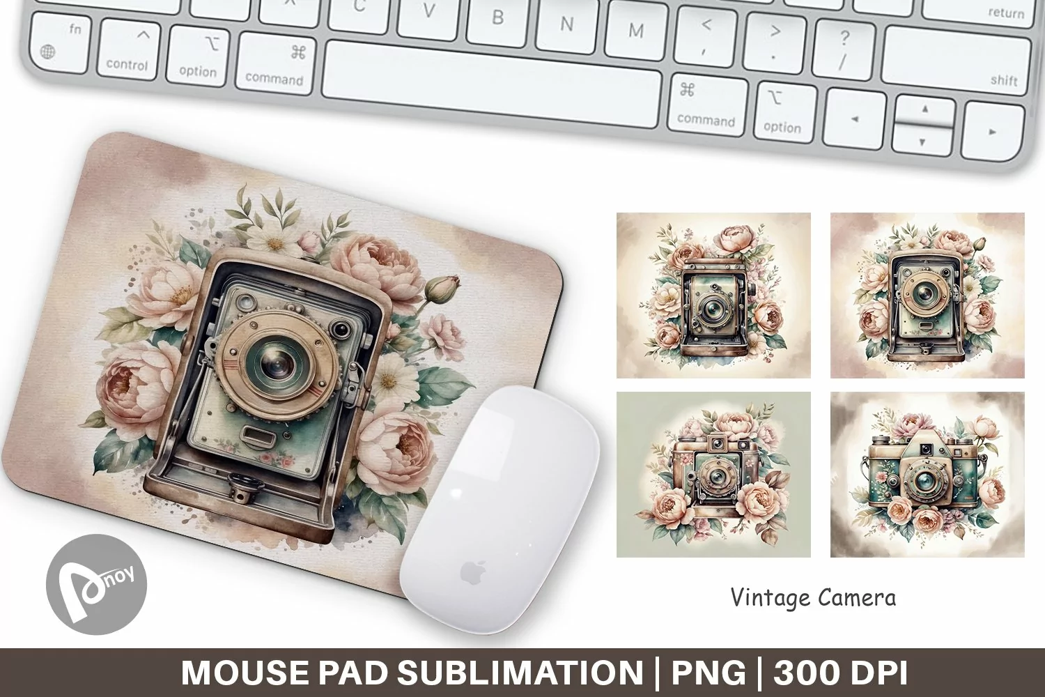 Mouse Pad Vintage Camera product image 1