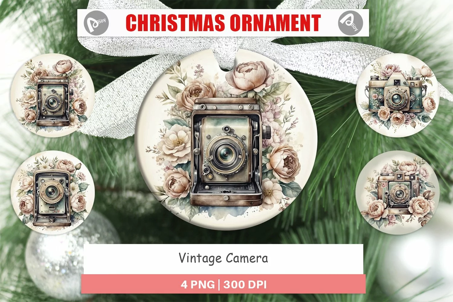 Ornament Vintage Camera product image 1