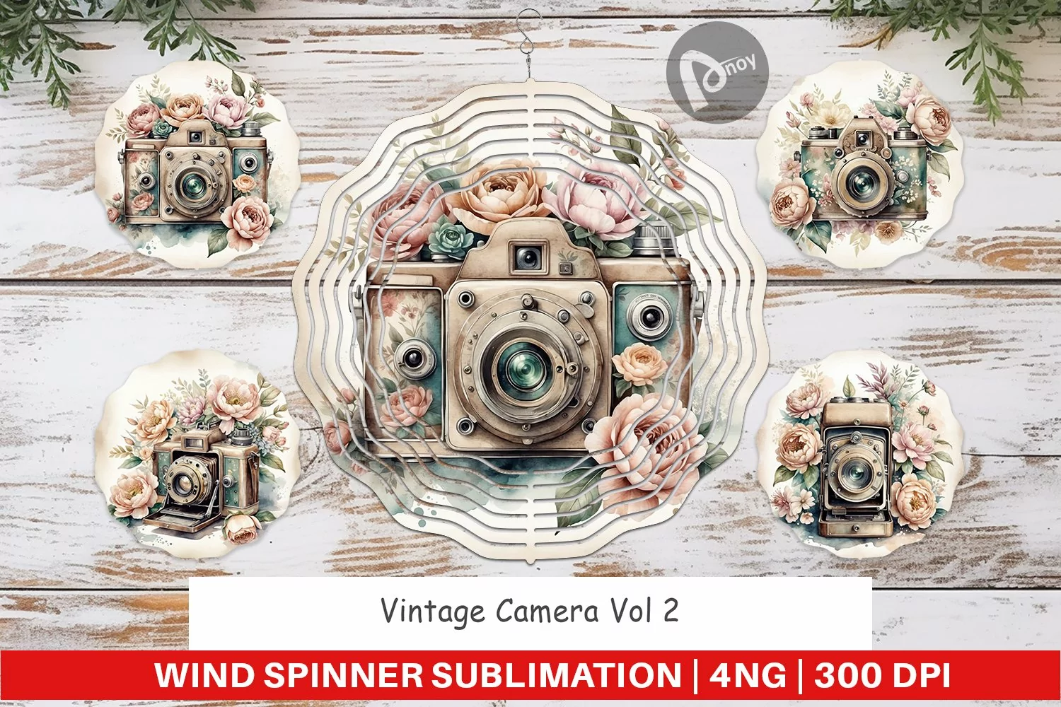Wind Spinner Vintage Camera product image 1