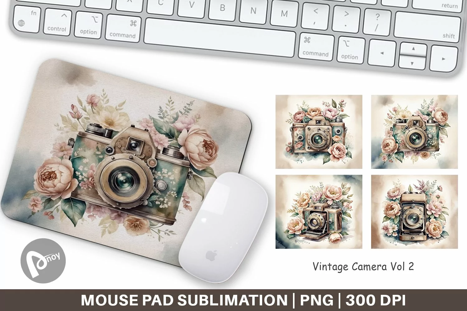 Mouse Pad Vintage Camera product image 1