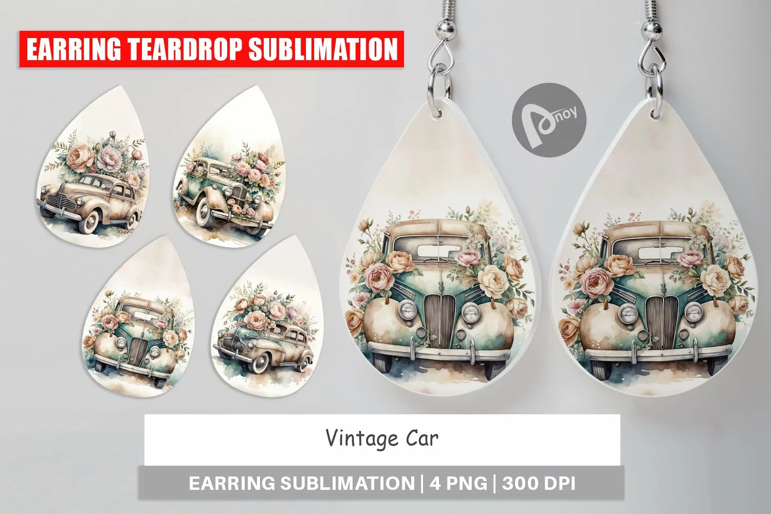 Earring Vintage Car product image 1