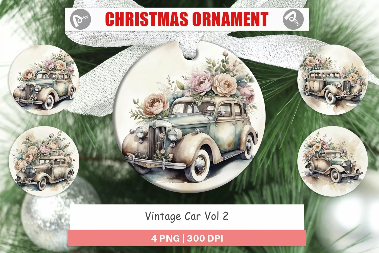 Ornament Vintage Car product image 1