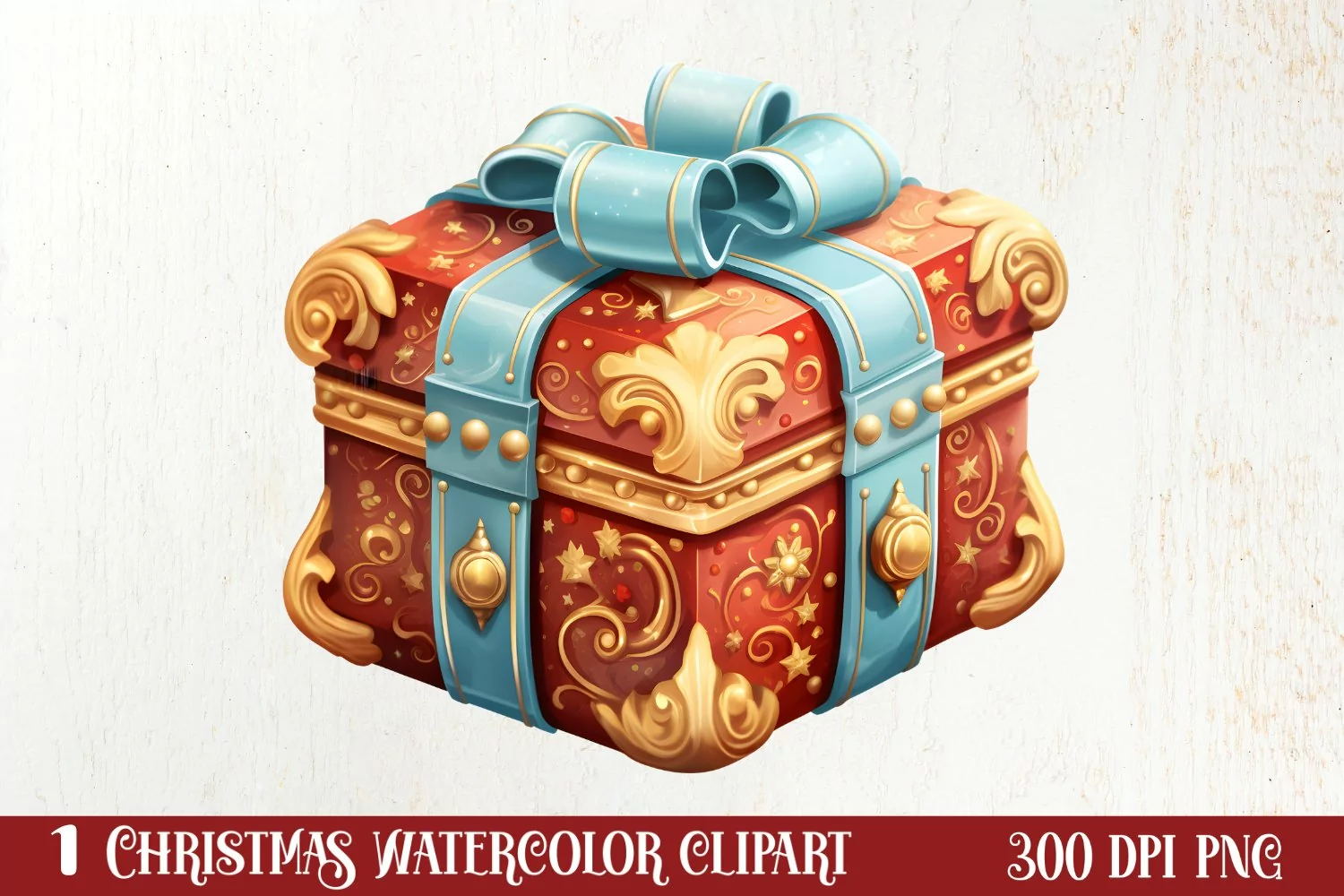 Vintage Christmas Collection Sublimation Clipart product image 1