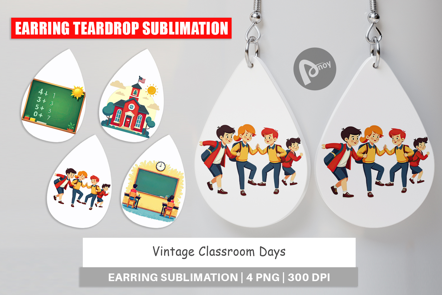 Earring Vintage Classroom product image 1