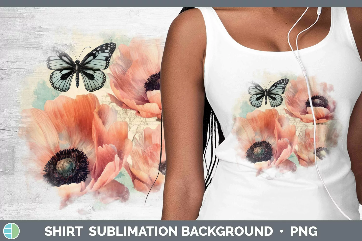 GorgeousVintage Decoupage Shirt design.