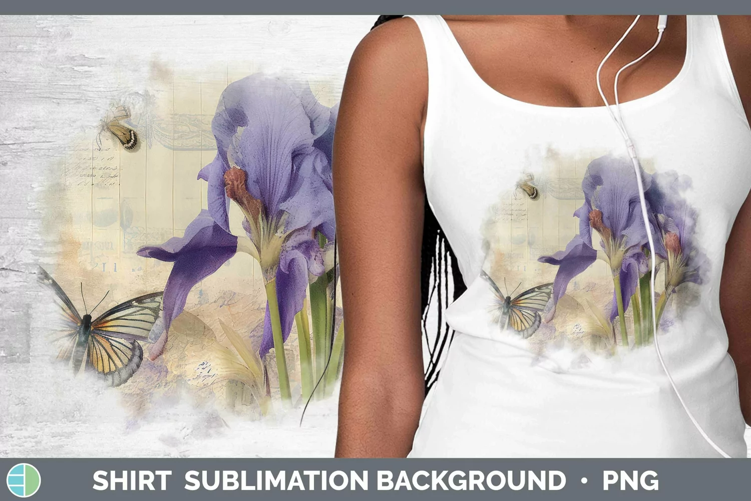 GorgeousVintage Decoupage Shirt design.