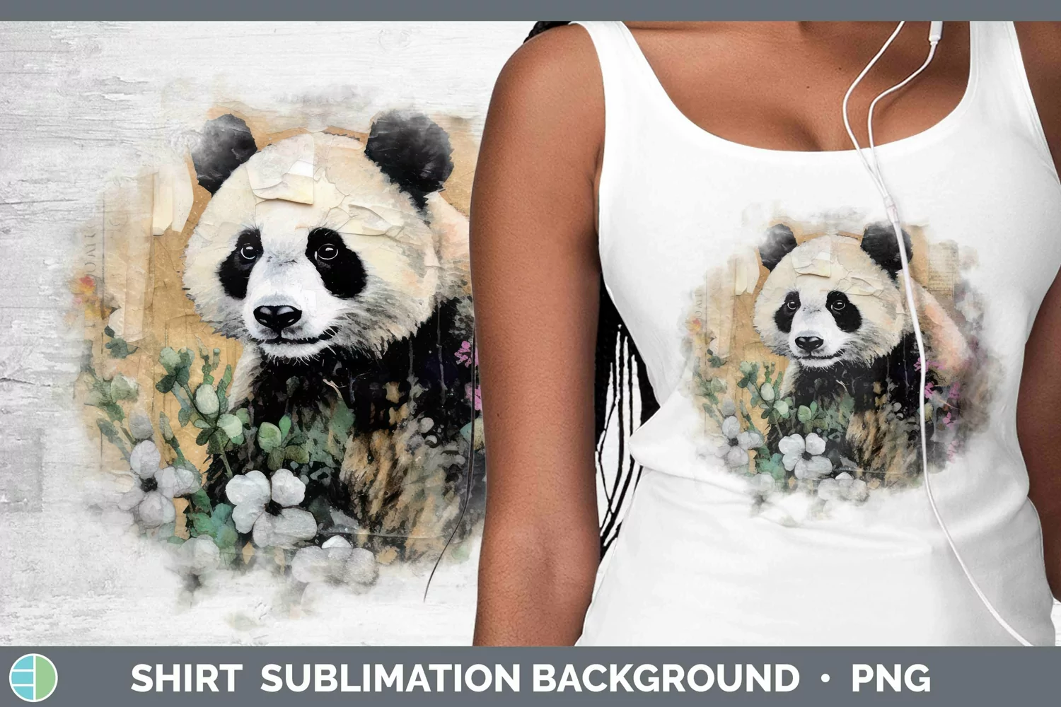 GorgeousVintage Decoupage Shirt design.