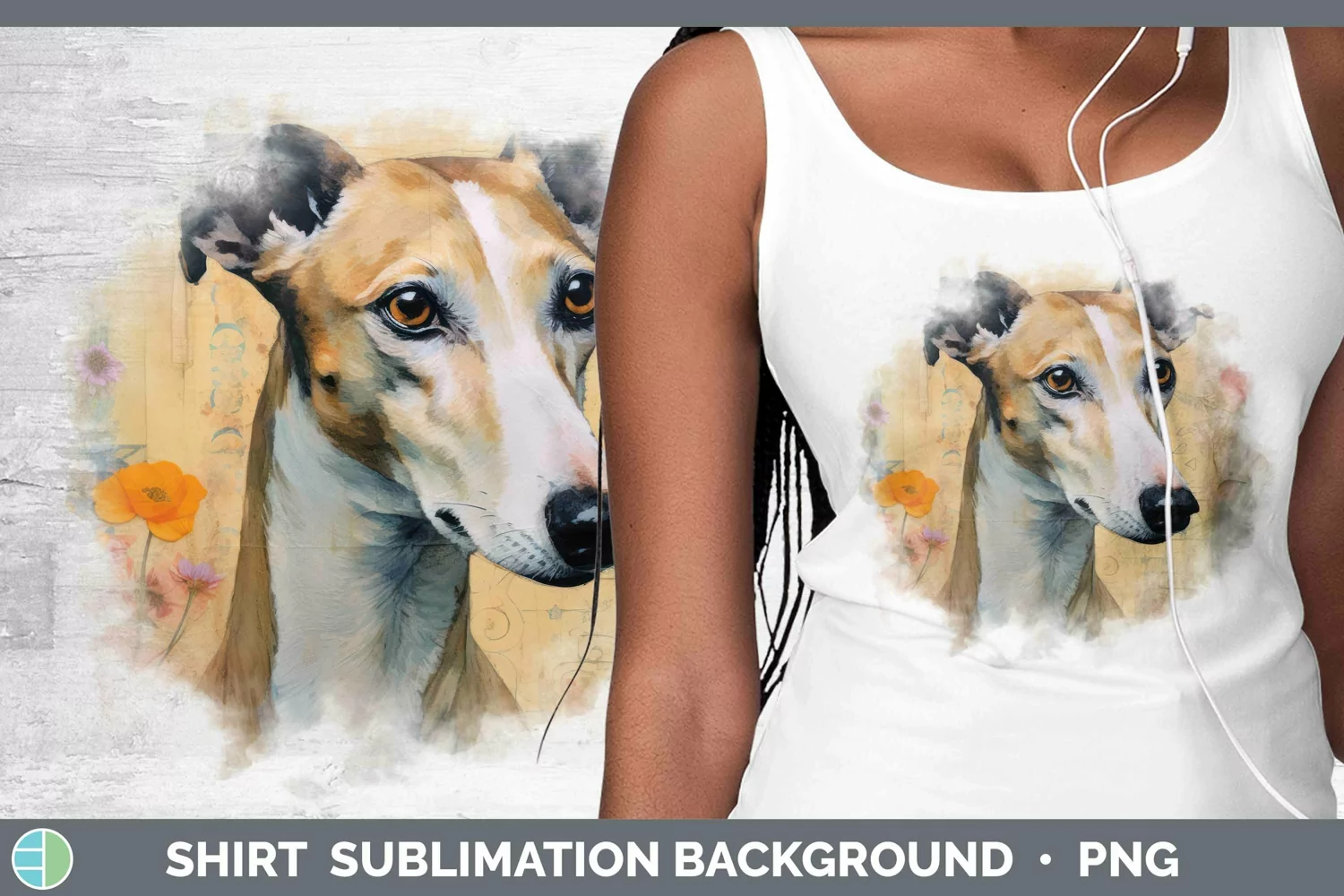 GorgeousVintage Dogs Shirt design.