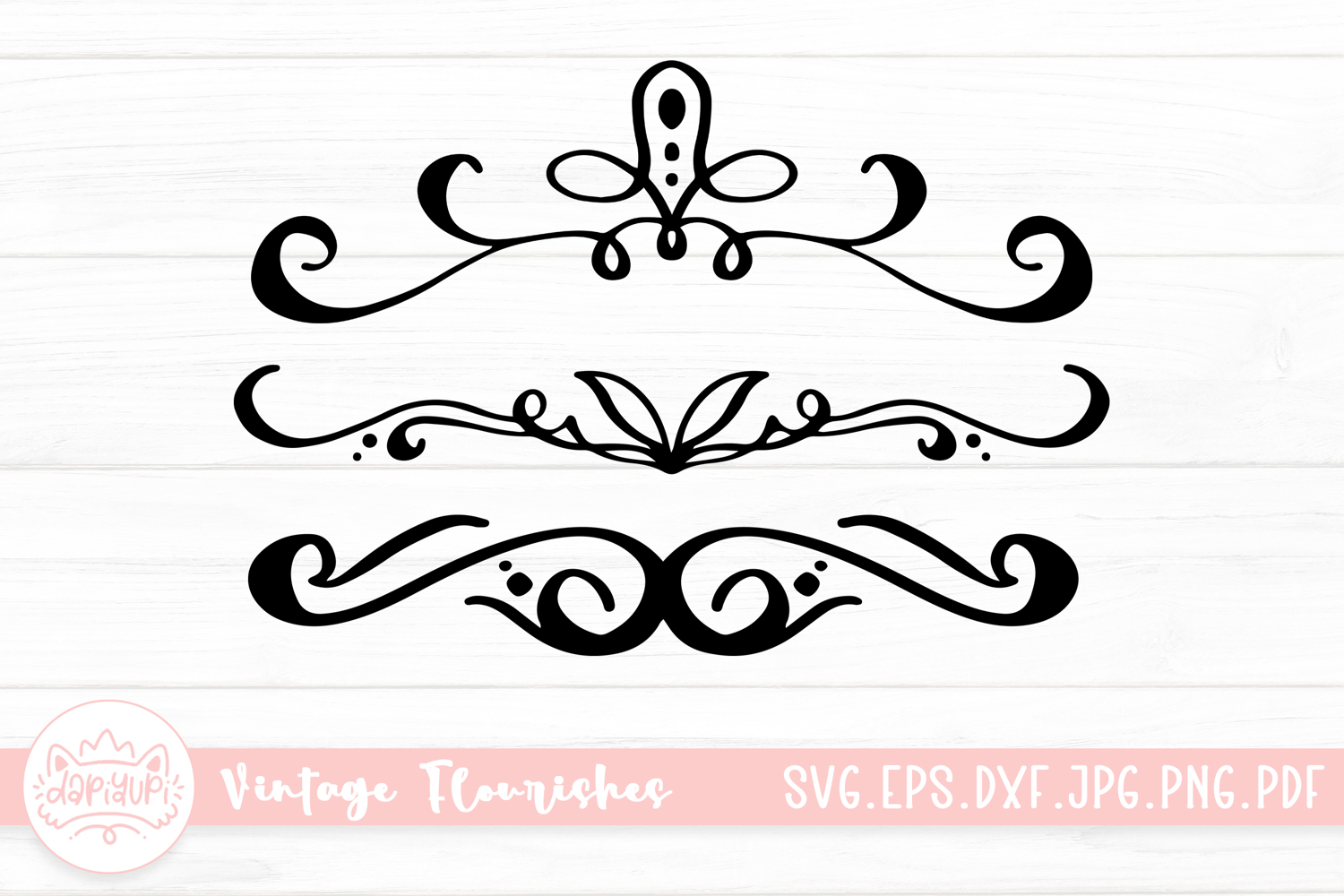 Vintage Flourishes and Dividers product image 1