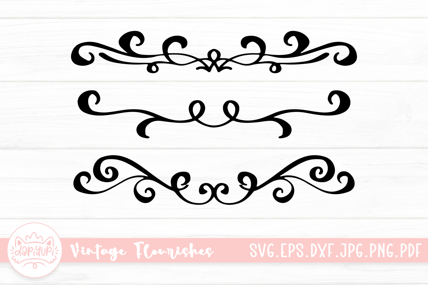 Vintage Flourishes and Dividers product image 1