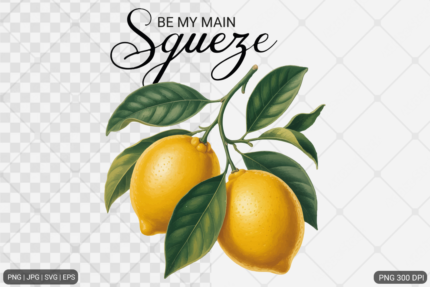 Vintage Fruit Sublimation SVG PNG product image 1