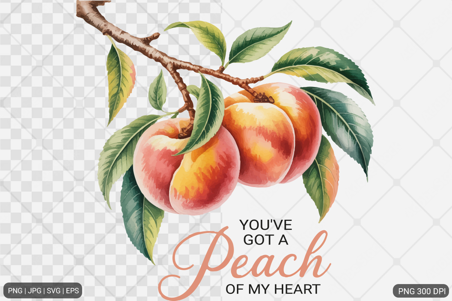 Vintage Fruit Sublimation SVG PNG product image 1