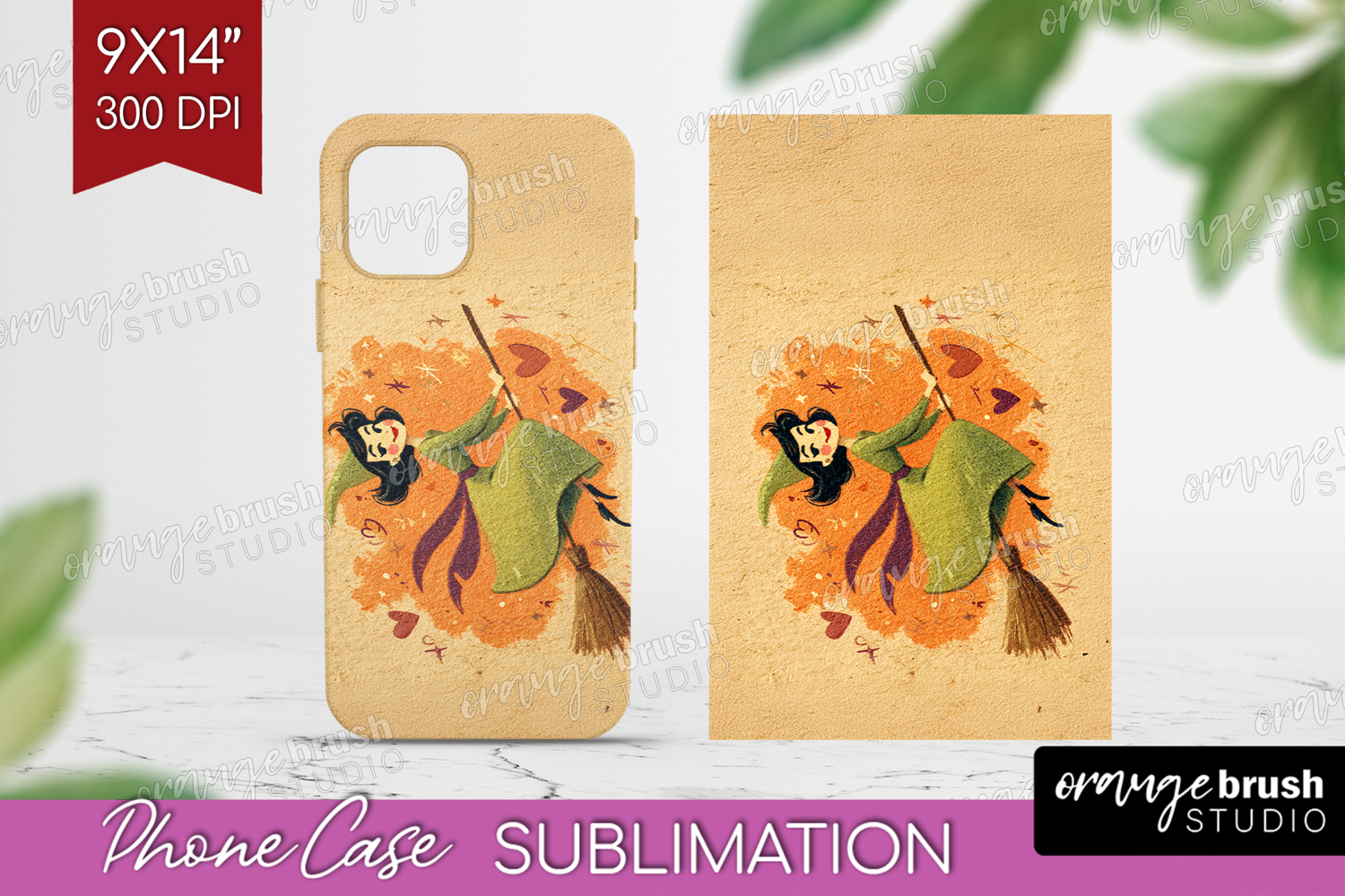 Retro Halloween Phone Case PNG - Vintage Case PNG product image 1