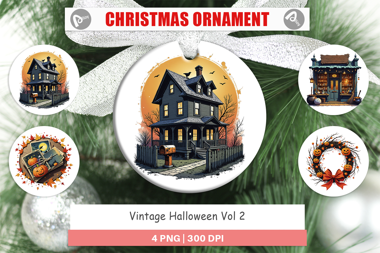 Ornament Vintage Halloween