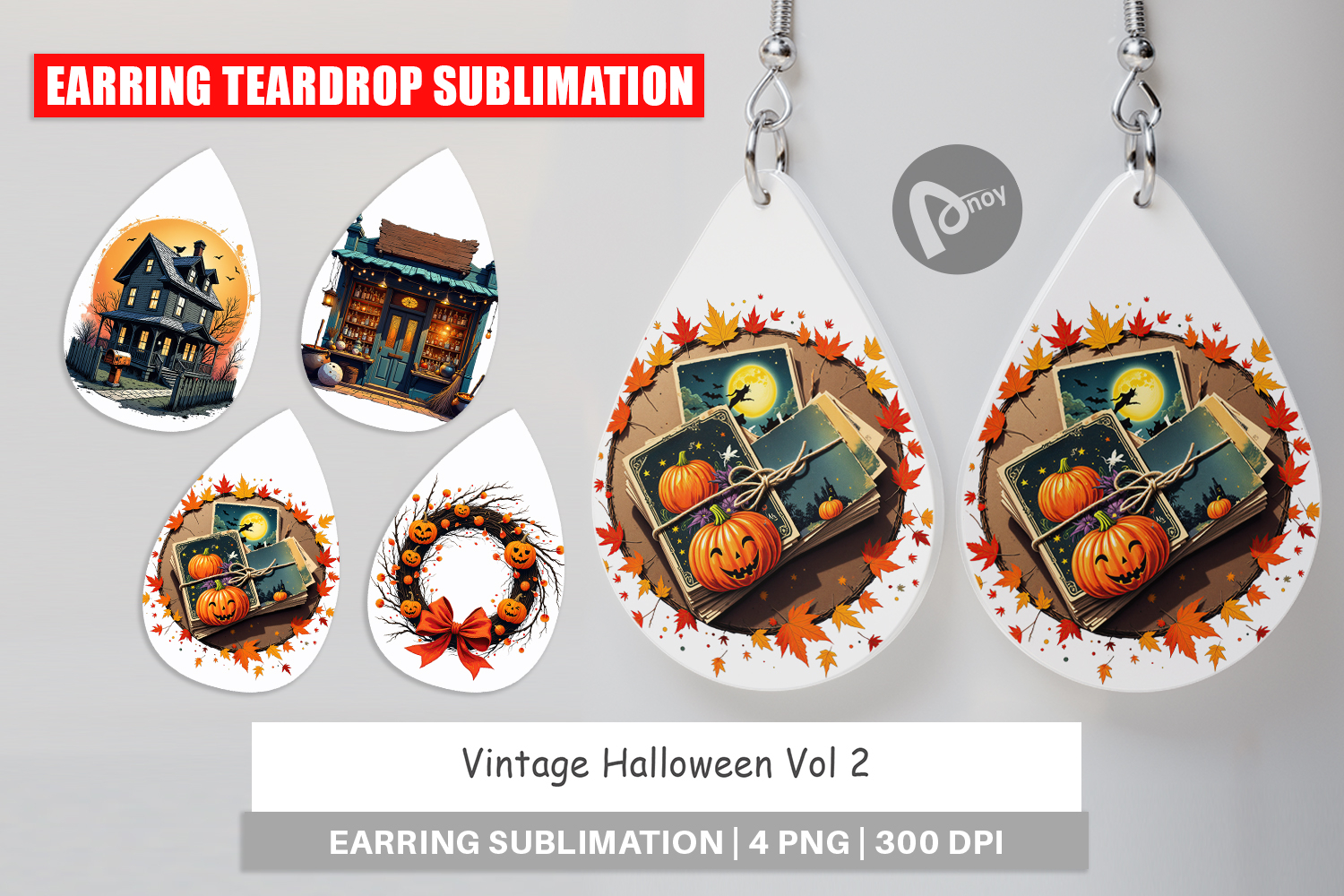 Earring Vintage Halloween