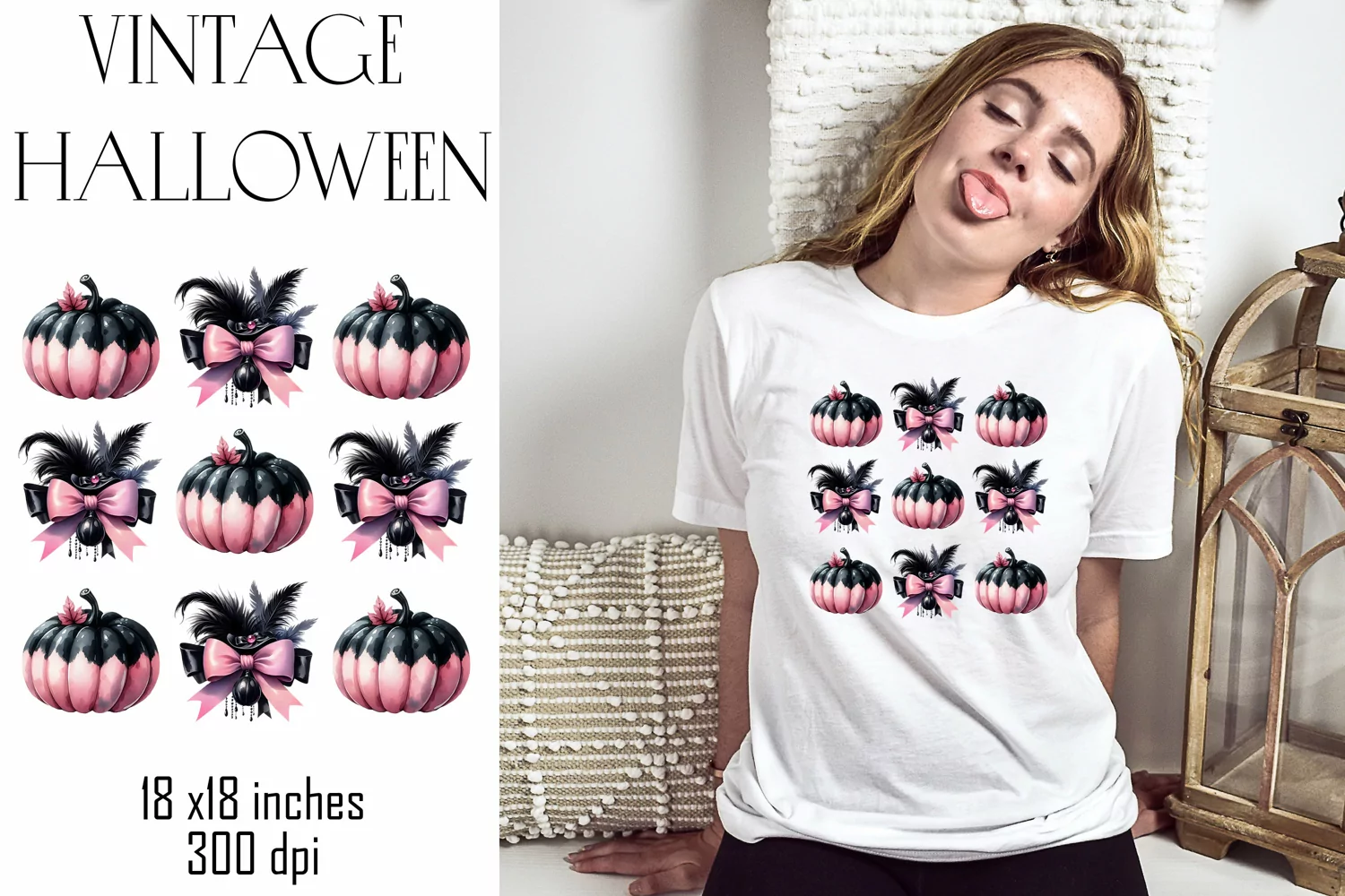 Halloween pumpkins | halloween Print product image 1