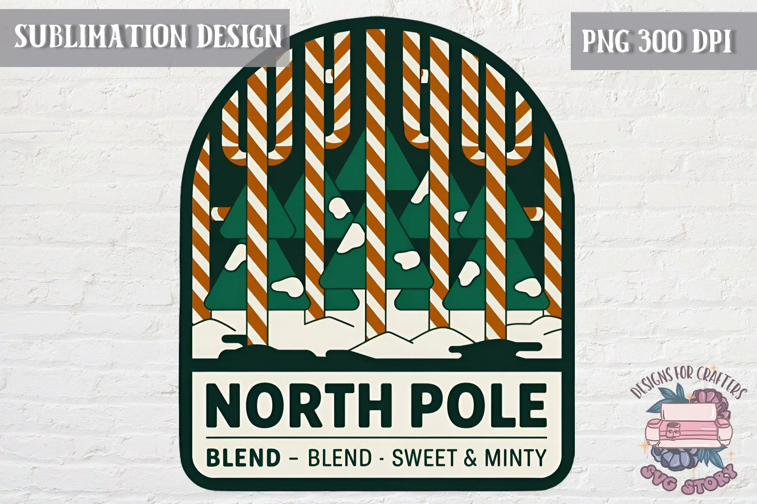 Christmas Christmas Vintage Labels Sublimation Retro product image 1