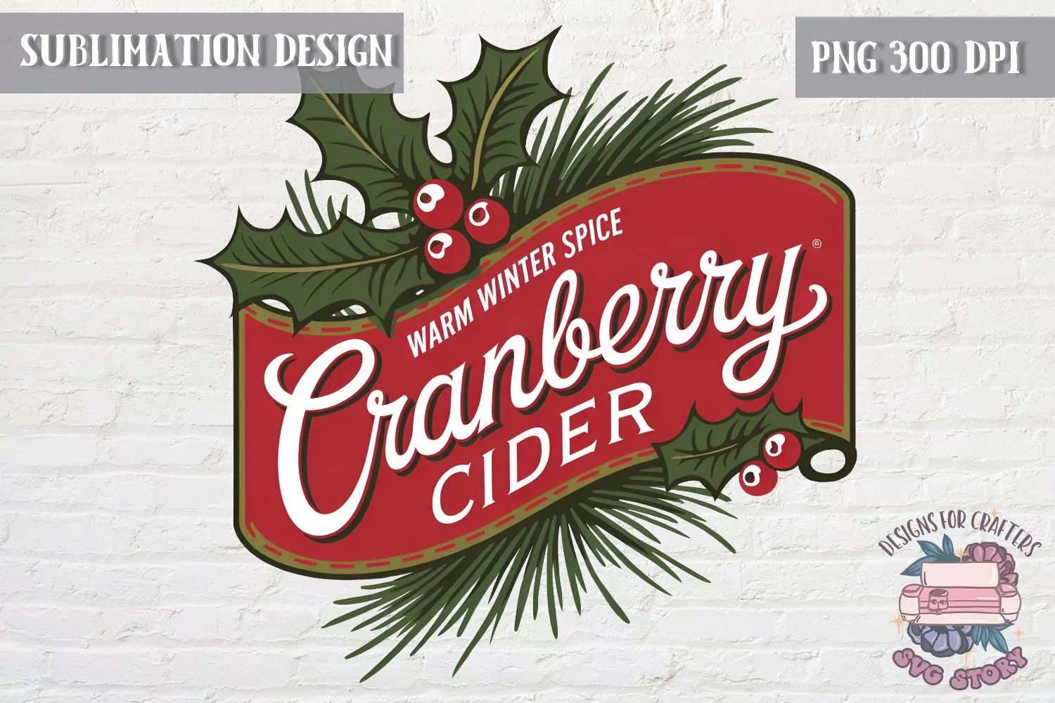 Christmas Christmas Vintage Labels Sublimation Retro product image 1
