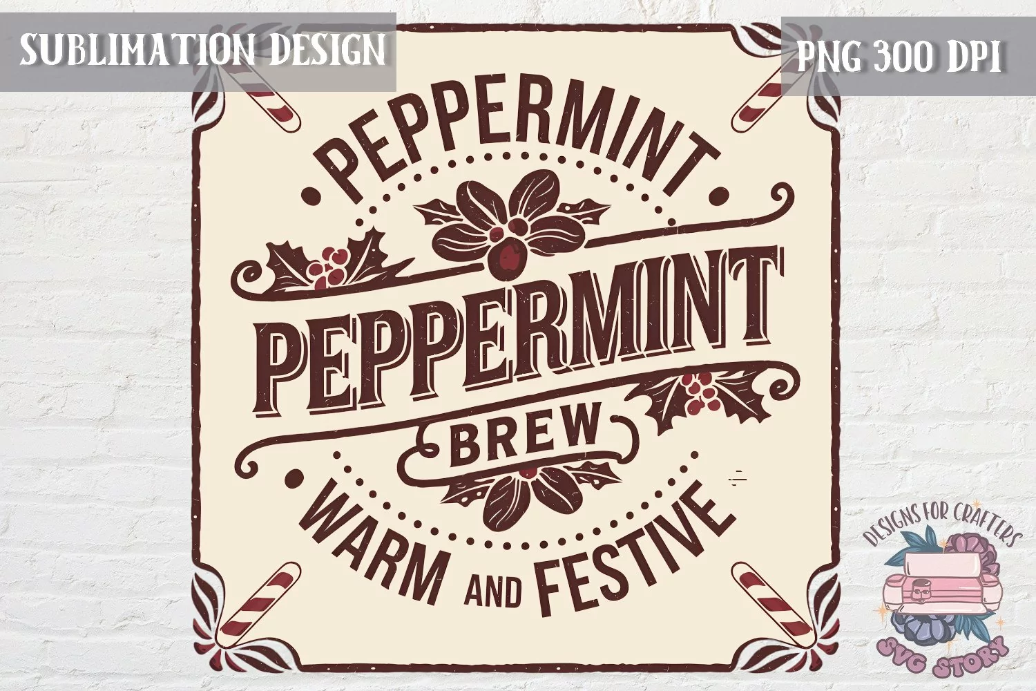 Christmas Christmas Vintage Labels Sublimation Retro product image 1