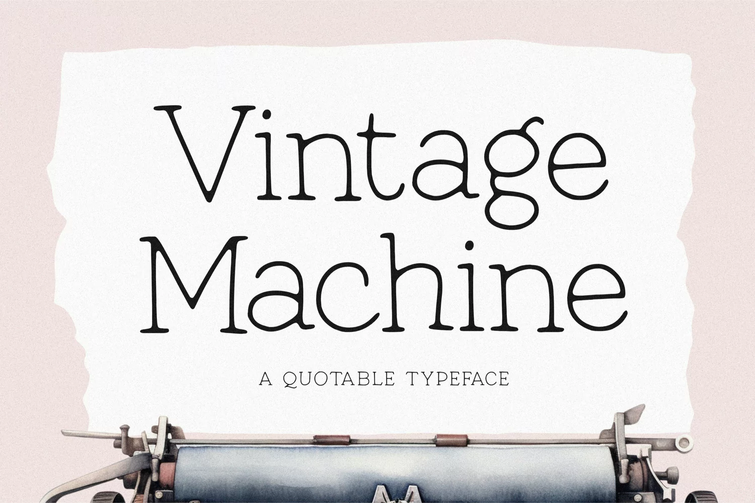 Vintage Machine Font product image 1