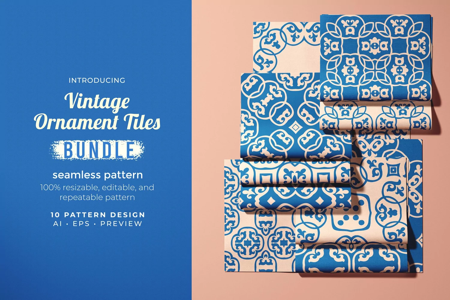 Vintage Ornament Tiles - Seamless Pattern product image 1
