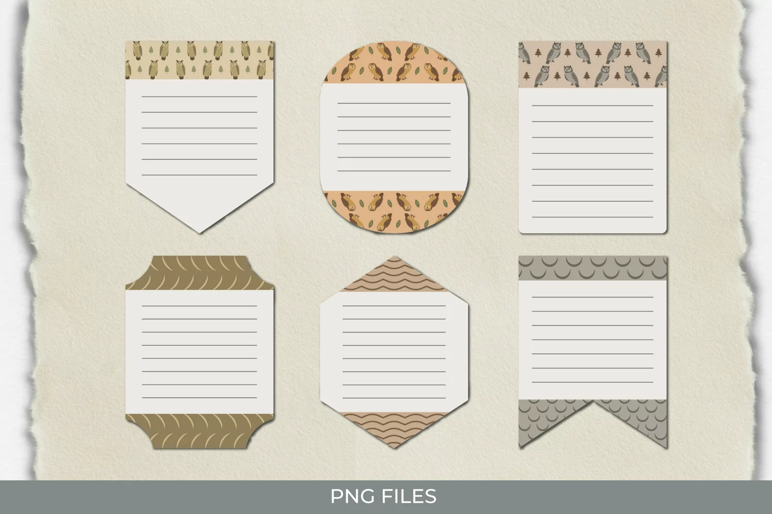 Vintage Owl Shaped Journaling Area product image 1