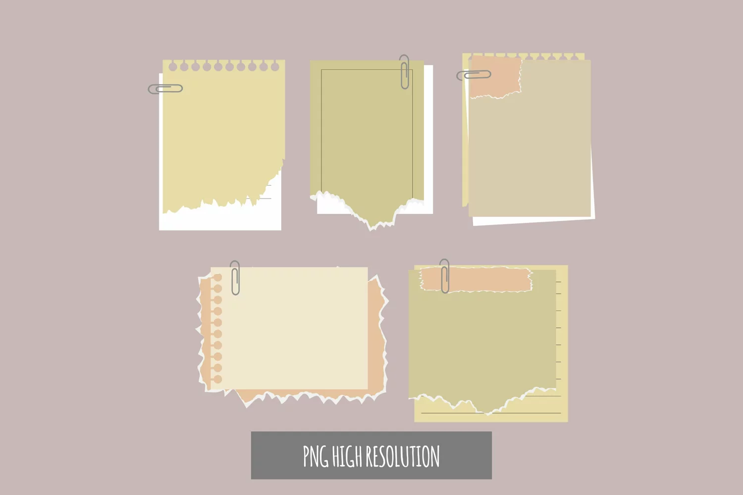 Vintage Paper Clipping Set product image 1