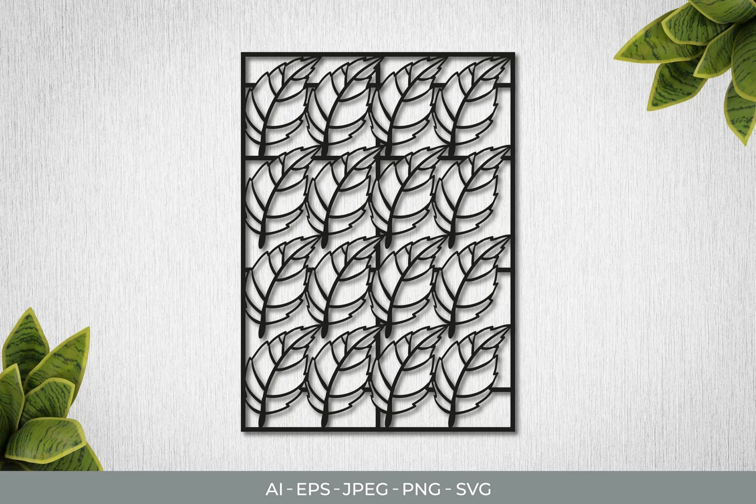 Vintage Papercut Stencil Autumn product image 1