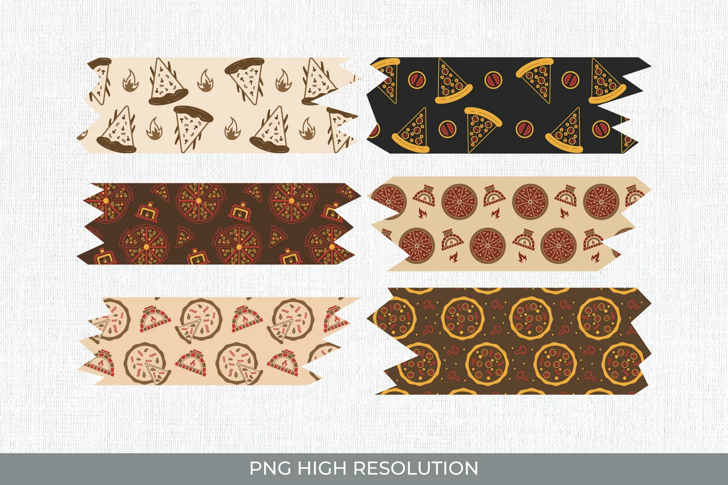 Vintage Pizza Patterned Tape product image 1