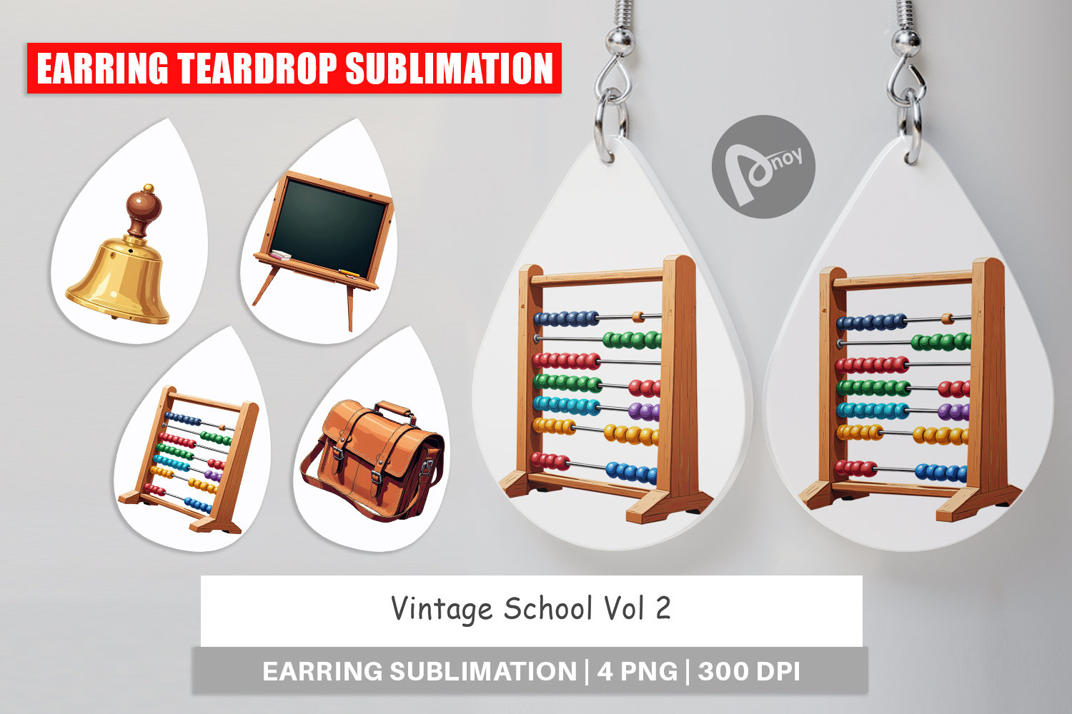 Earring Vintage School Day product image 1